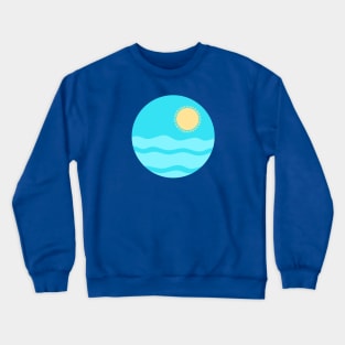 Just Beachy Crewneck Sweatshirt